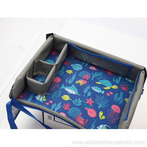 Toddler Lap Tray Folding Portable Kids Travel Tray